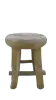  Product image 3 of the product “Round stool with 4 feets made of teak root, about 36cm diameter and 45cm height ”